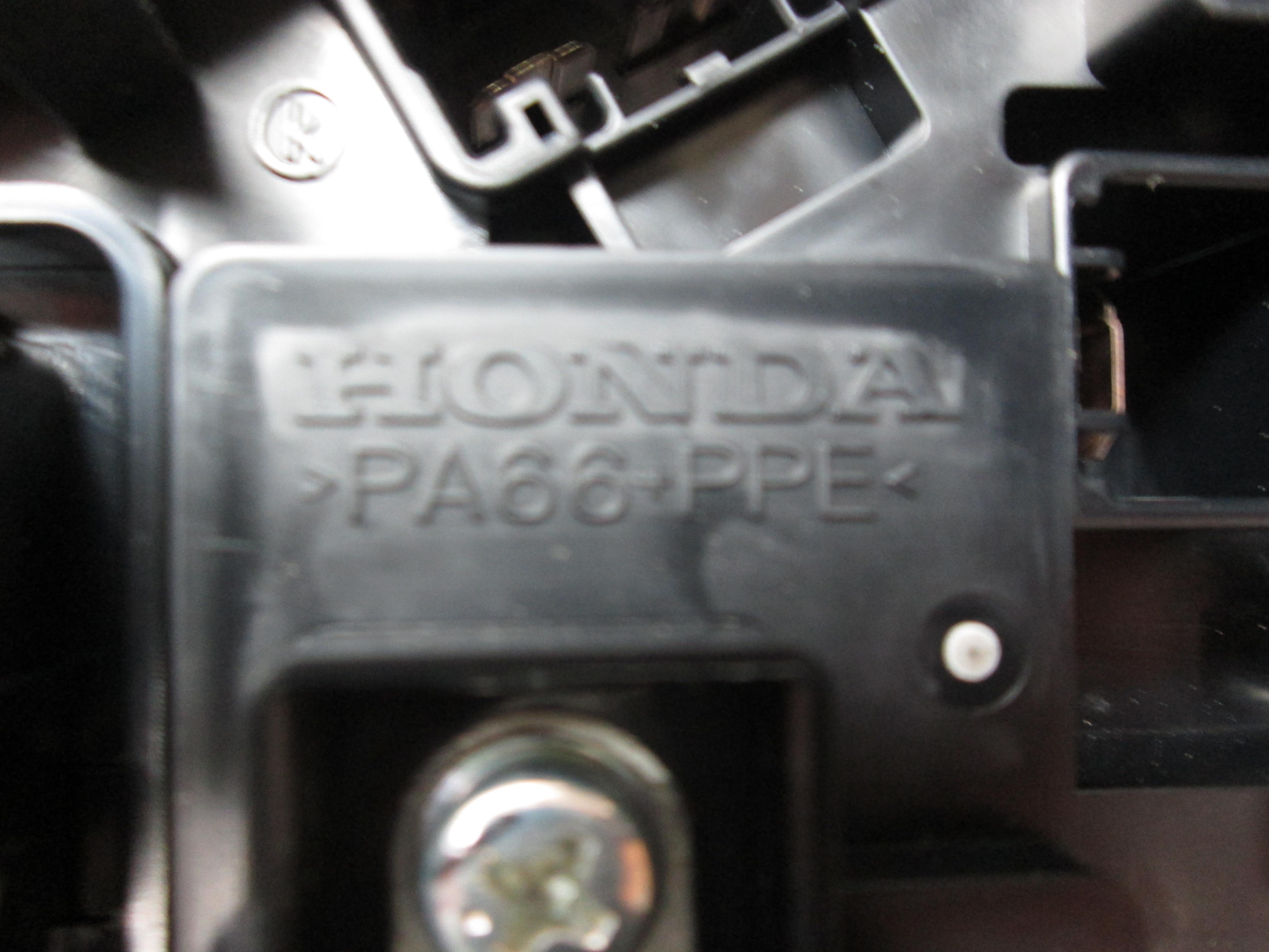 Honda pa66 ppe